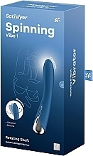 Düfte, Parfümerie und Kosmetik Vibrator zur G-Punkt-Stimulation blau - Satisfyer Spinning Vibe 1 Blue