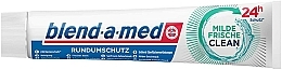 Düfte, Parfümerie und Kosmetik Zahnpasta Milde Frische Claen für Rundumschutz - Blend-a-med Mild Fresh Clean Toothpaste