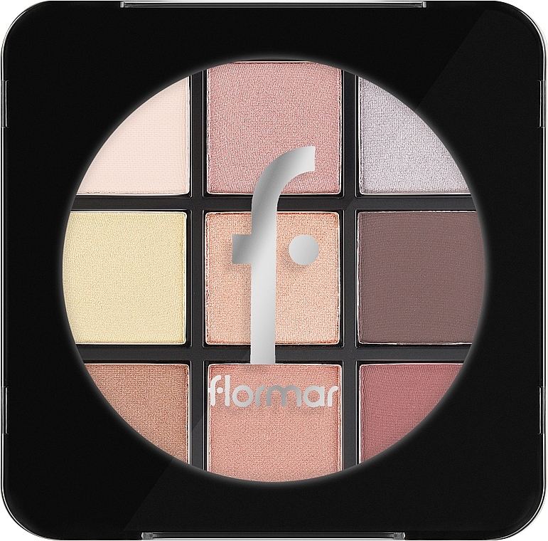 Lidschatten-Palette - Flormar Eye Shadow Palette  — Bild N2