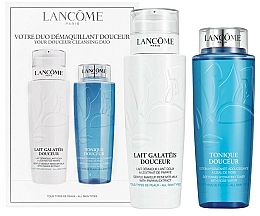 Gesichtspflegeset - Lancome Duo Douceur Cleanser (Gesichtstonikum 400ml + Make-up Entferner 400ml) — Bild N1