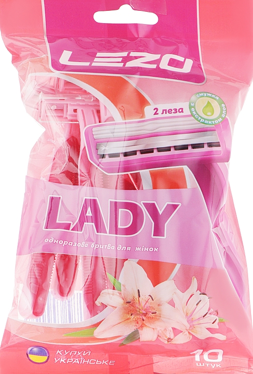 Einwegrasierer 10 St. - Lezo Lady — Bild N1