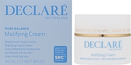 Mattierende und feuchtigkeitsspendende Gesichtscreme - Declare Matifying Hydro Cream — Bild N2