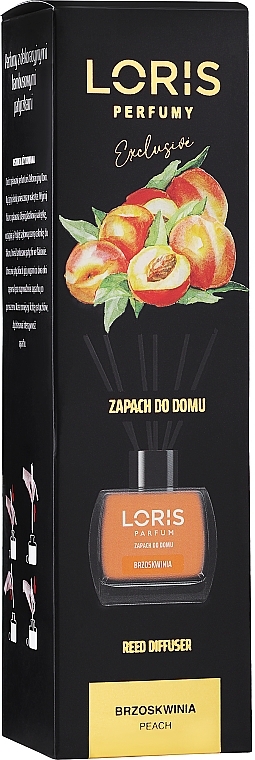 Raumerfrischer Peach - Loris Parfum Peach Reed Diffuser — Bild N1