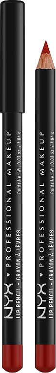 Lippenkonturenstift - NYX Professional Makeup Slim Lip Pencil — Bild N1