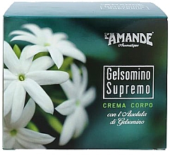 L'Amande Gelsomino Supremo - Pflegende und feuchtigkeitsspendende Körpercreme mit Johannisbeeröl, VitaminE und Hyaluronsäure — Bild N2