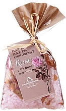 Badesalz mit Rosenöl und Rosenblüten - Bulgarian Rose Bath Salts Rose — Bild N3