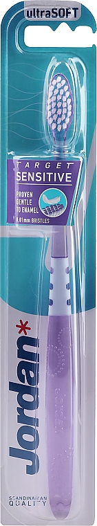 Zahnbürste Target extra weich hellviolett - Jordan Target Sensitive Ultrasoft — Bild N1
