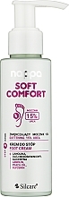 Düfte, Parfümerie und Kosmetik Exfolierende und feuchtigkeitsspendende Fußcreme mit Harnstoff 15% - Silcare Nappa Urea 15% Foot Cream