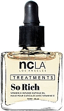 Düfte, Parfümerie und Kosmetik Nagelhautöl Ananas - NCLA Beauty So Rich Pineapple Nail Treatment