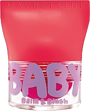 Düfte, Parfümerie und Kosmetik Lippen-und Wangenbalsam - Maybelline Baby Lips Balm Blush Ball