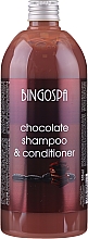Haar- und Körperpflegeset - BingoSpa Chocolate Set (Badeschaum 500ml + 2in1 Shampoo-Conditioner 500ml) — Bild N4