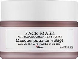 Gesichtsmaske mit Matcha-Grüntee und Kaffee - theBalm To The Rescue Face Mask With Matcha Green Tea & Coffee  — Bild N1
