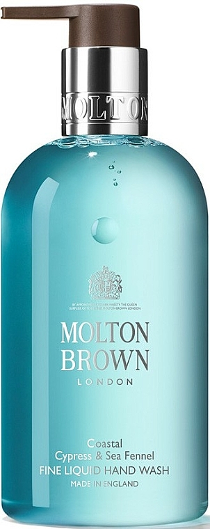 Flüssige Handseife mit Zypresse und Seefenchel - Molton Brown Coastal Cypress & Sea Fennel  — Bild N1