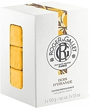 Düfte, Parfümerie und Kosmetik Roger&Gallet Bois D'Orange Perfumed Soaps - Seifenset (Seife 3x100g) 