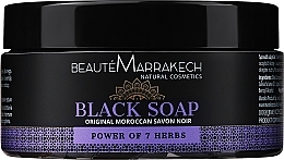 Schwarze Naturseife 7 Kräuter - Beaute Marrakech Savon Noir Moroccan Black Soap — Bild N1