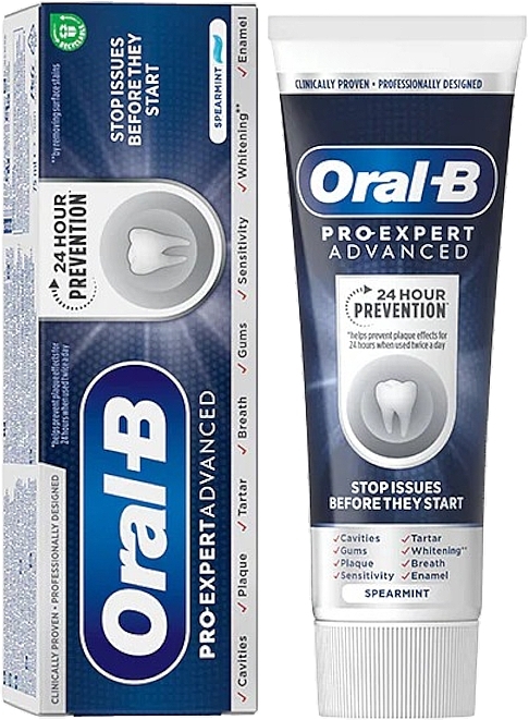 Zahnpasta - Oral-B Pro-Expert Advanced 24 Hour Prevention Toothpaste — Bild N1