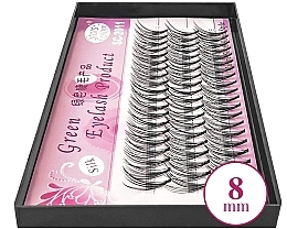 Düfte, Parfümerie und Kosmetik Wimpernbüschel C 8 mm - Clavier Pink Silk Green Eyelash