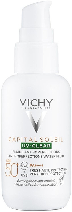 Sonnenschutz-Fluid für das Gesicht - Vichy Capital Soleil UV-Clear SPF50 — Bild N1