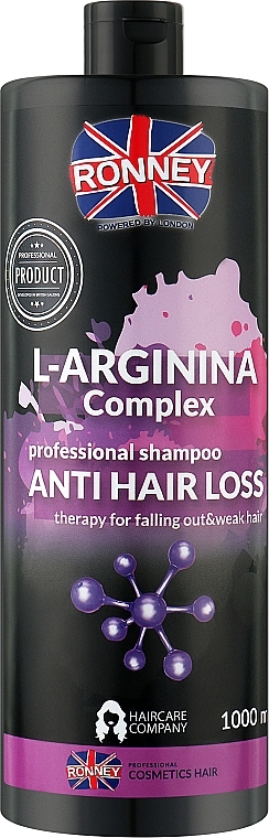 Shampoo gegen Haarausfall mit L-Arginin - Ronney L-Arginina Complex Anti Hair Loss Shampoo — Bild N1