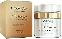 Düfte, Parfümerie und Kosmetik Pflegende Gesichtscreme - Casmara Q10 Rescue Intensive Nutri Cream