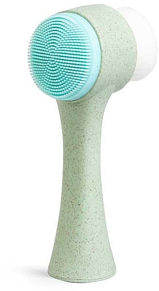 2in1 Gesichtsreinigungsbürste grün - IDC Institute ECO Facial Brush 2in1 — Bild N2