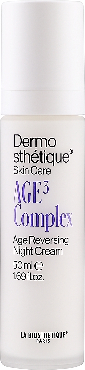 Anti-Aging-Gesichtscreme für die Nacht - La Biosthetique Dermosthetique Skin Care AGE? Age Reversing Night Cream — Bild N2