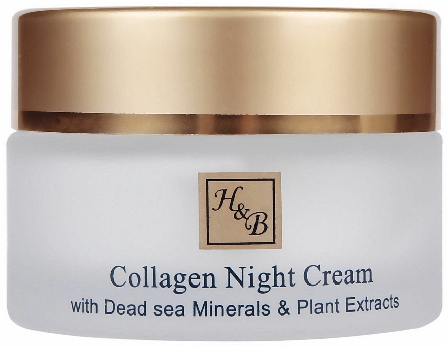 Intensive Anti-Falten Nachtcreme mit Kollagen und Mineralien aus dem Toten Meer - Health and Beauty Intensive Collagen Night Cream — Foto N2