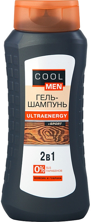 2in1 Gel-Shampoo mit Koffein und Guarana - Cool Men — Foto N3