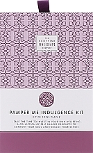 Düfte, Parfümerie und Kosmetik Körperpflegeset - Scottish Fine Soaps Company Pamper Me Indulgence Kit (Badeschaum 100ml + Körperbutter 75ml + Duftkerze)