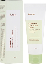 Düfte, Parfümerie und Kosmetik Beruhigende Gelcreme für das Gesicht mit Centella - IUNIK Centella Calming Gel Cream