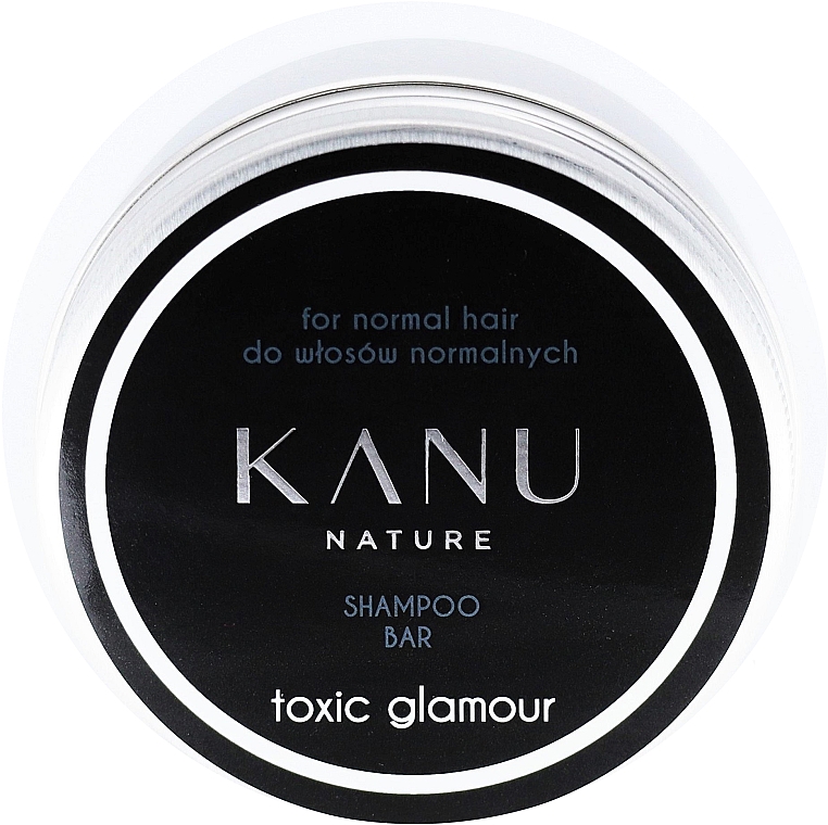 Shampoo für normales Haar in Metallbox - Kanu Nature Shampoo Bar Toxic Glamour For Normal Hair — Bild N1
