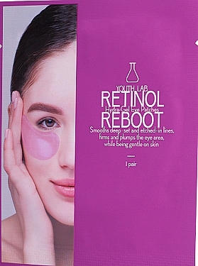 Augenpatches mit Retinol - Youth Lab. Retinol Reboot Hydra-Gel  — Bild N1