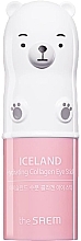Feuchtigkeitsstift mit Gletscherwasser und Kollagen für die Haut um die Augen - The Saem Iceland Hydrating Collagen Eye Stick  — Bild N1