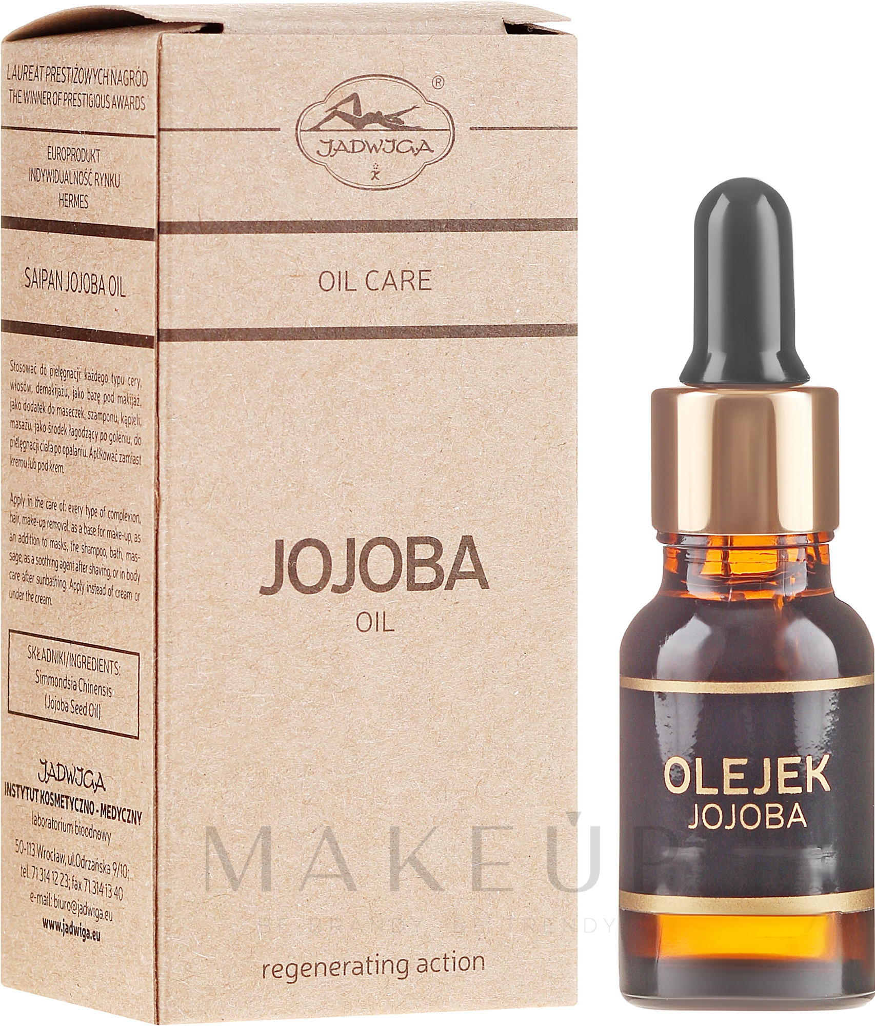 Regenerierendes Jojobaöl - Jadwiga Jojoba Oil — Bild 18 ml