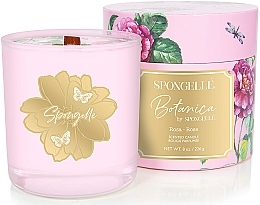 Düfte, Parfümerie und Kosmetik Duftkerze - Spongelle Botanica Hand Poured Candle Rose