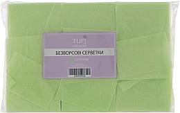 Düfte, Parfümerie und Kosmetik Fusselfreie Tücher 4x6 cm 540 St. hellgrün - Tufi Profi Premium