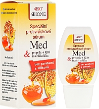 Düfte, Parfümerie und Kosmetik Gesichtsserum mit Honig und Gelée Royale - Bione Cosmetics Honey + Q10 Serum