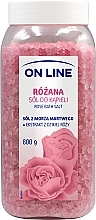 Düfte, Parfümerie und Kosmetik Badesalz mit Rosenblütenextrakt - On Line Rose Bath Sea Salt