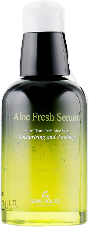 Feuchtigkeitsspendendes und beruhigendes Gesichtsserum mit Aloeextrakt - The Skin House Aloe Fresh Serum — Bild N2