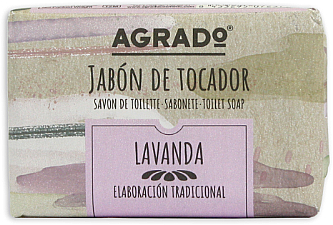 Handseife mit Lavendelduft - Agrado Hand Soap Bar Lavender — Bild N1