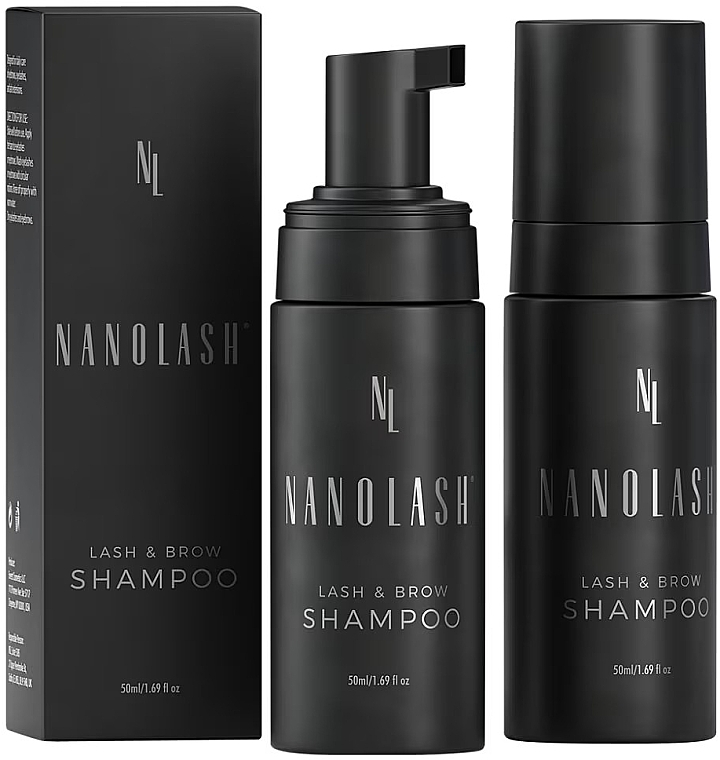 Wimpern- und Augenbrauenshampoo - Nanolash Lash & Brow Shampoo — Bild N3