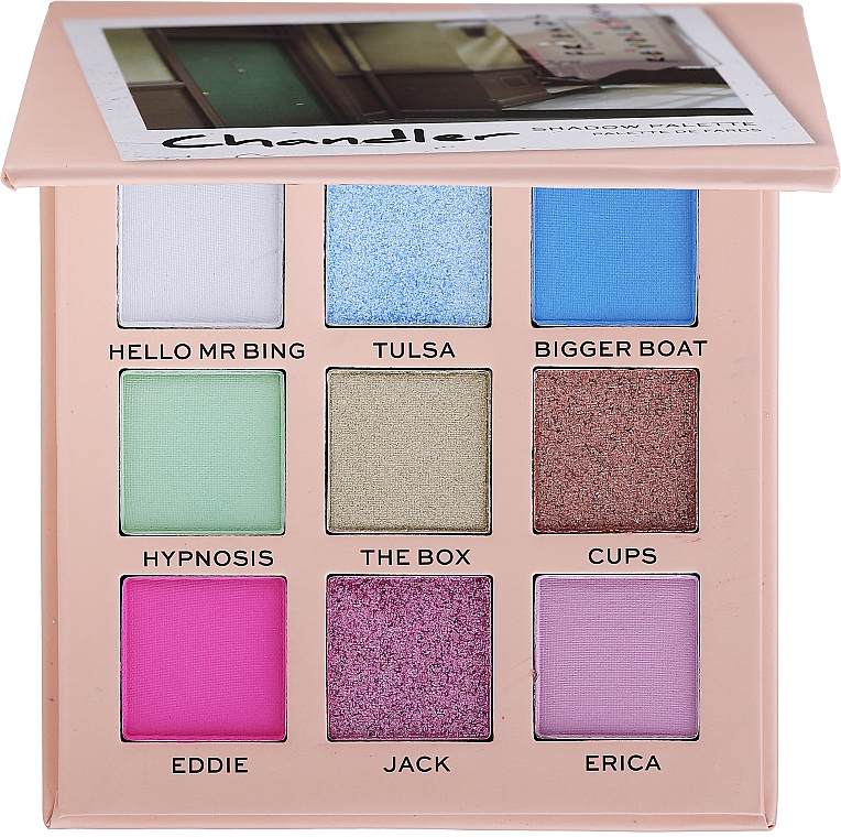 Lidschatten-Palette - Makeup Revolution Friends X Revolution Eyeshadow Palette Chandler — Bild N1