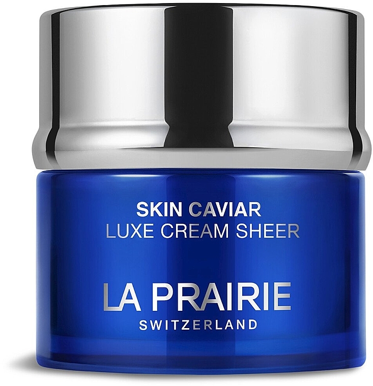 Leichte straffende Liftingcreme für das Gesicht mit Kaviarextrakt - La Prairie Skin Caviar Luxe Cream Sheer — Bild N7