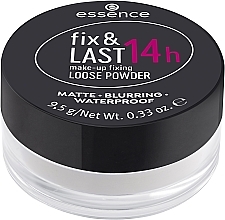 Düfte, Parfümerie und Kosmetik Fixierender loser Puder - Essence Fix & Last 14h
