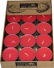 Teelichter Erdbeere 30 St. - Admit Scented Eco Series Strawberry — Bild N1