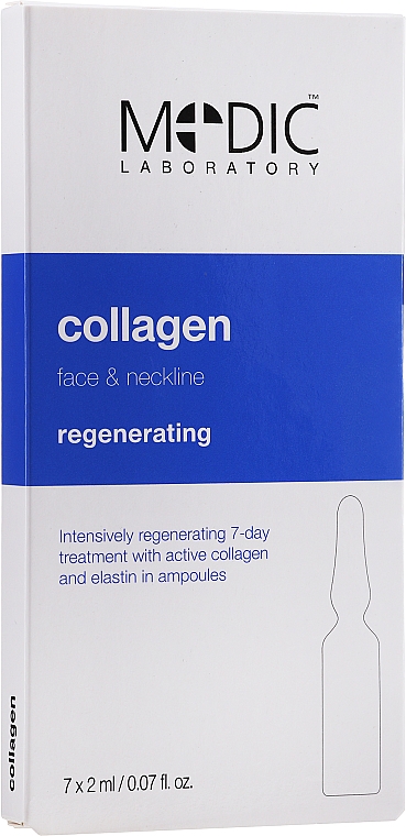 Gesichtsampullen mit Kollagen und Elastin - Pierre Rene Medic Laboratorium Vital Serum — Foto N3