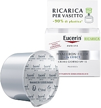 Tagescreme für trockene Haut - Eucerin Eucerin Hyaluron-Filler 3x Day Cream SPF 15 (refill) — Bild N2