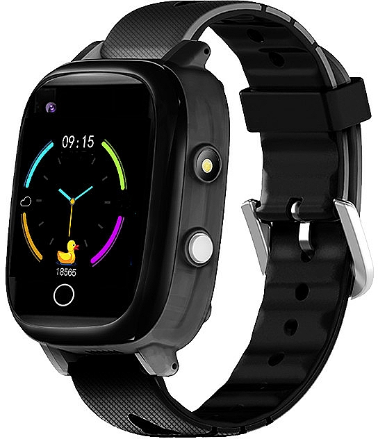 Smartwatch für Kinder schwarz - Garett Smartwatch Kids Sun 4G — Bild N2