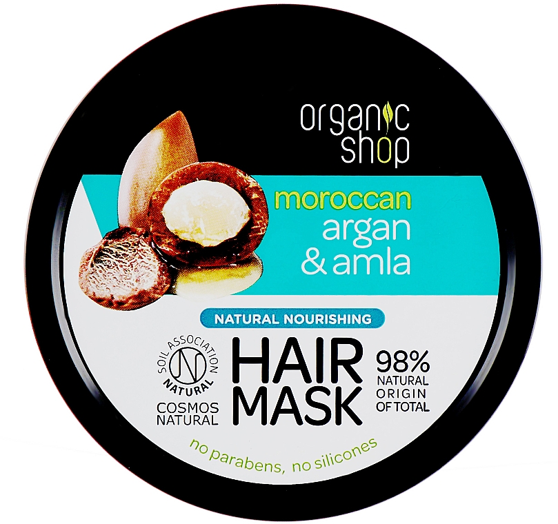 Pflegende Haarmaske - Organic Shop Argan And Amla Hair Mask