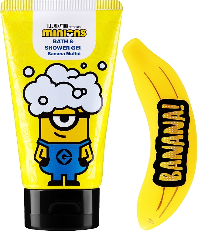 Set - EP Line Minions Bath Set (sh/gel/150ml + squirter) — Bild N2